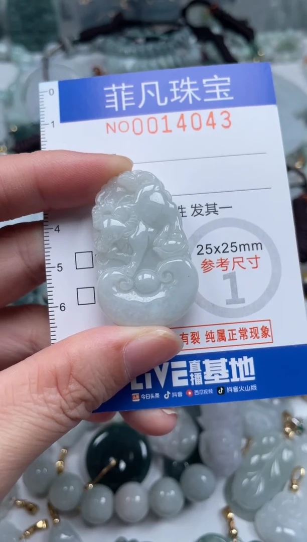 颈饰未镶嵌翡翠14043