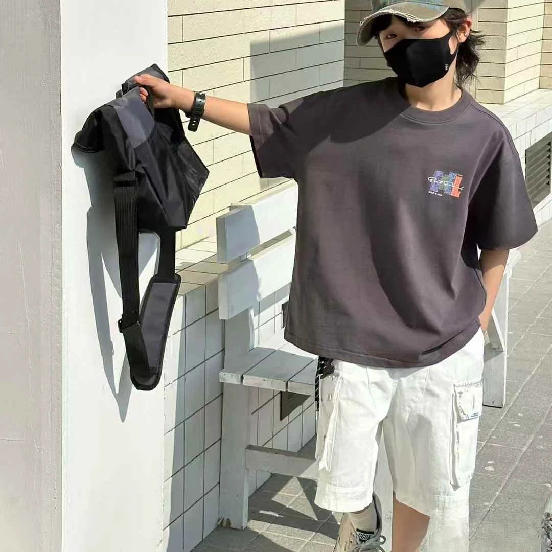 《胖哥》时尚休闲百搭夏季短袖9997