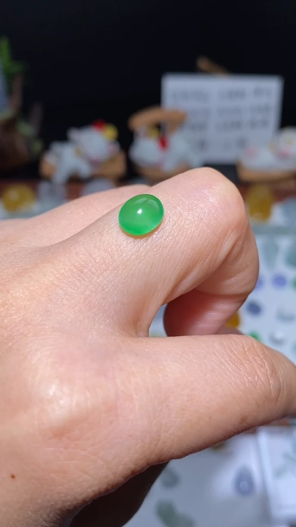 未镶嵌定制翡翠蛋面