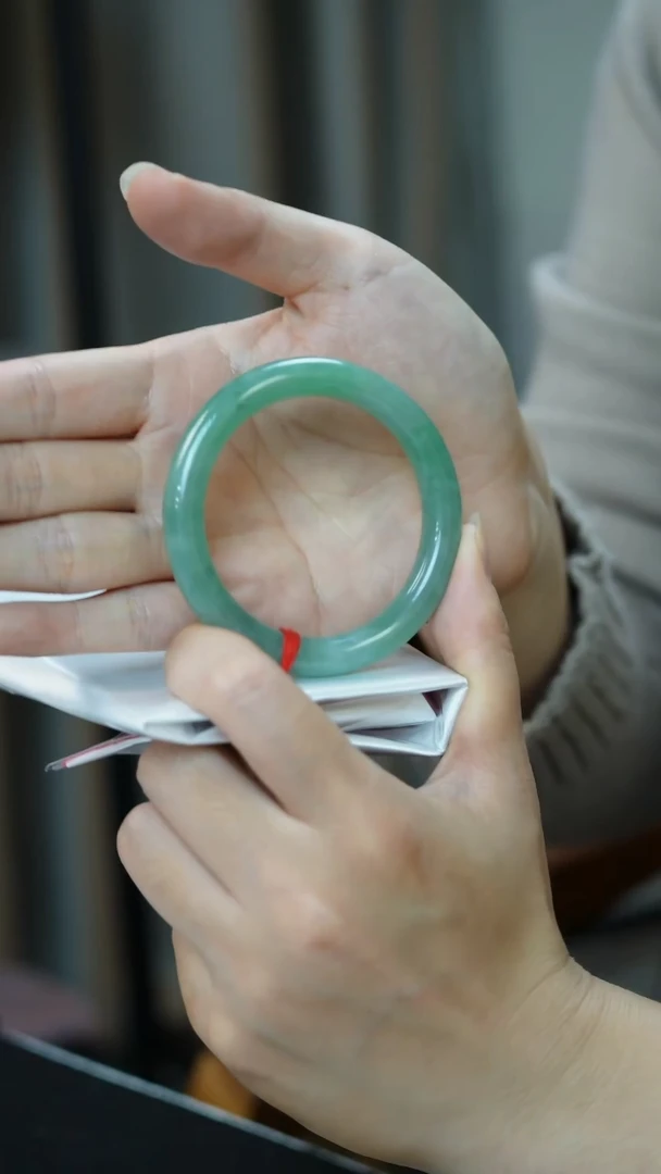 未镶嵌手镯翡翠14号-51.3圆条/MY/2