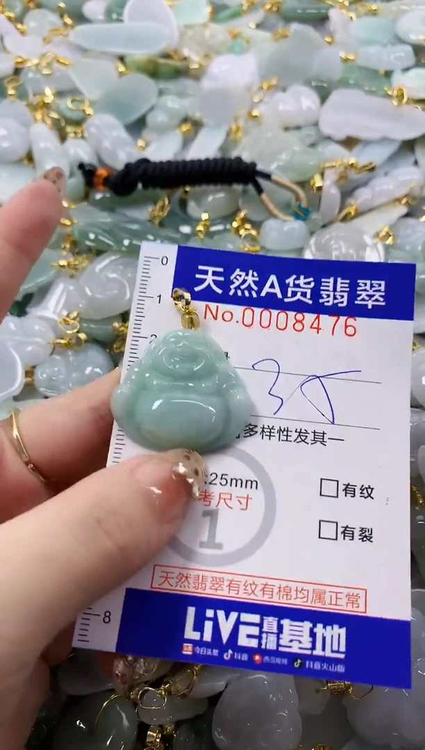 颈饰未镶嵌翡翠天然A货翡翠