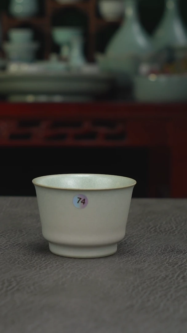 柴烧   -马蹄杯     80cc-  二