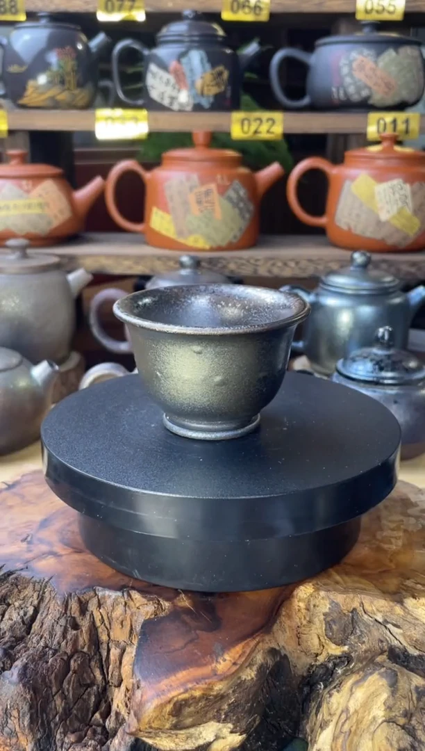 杯建水紫陶裸柴烧杯子（微瑕4）