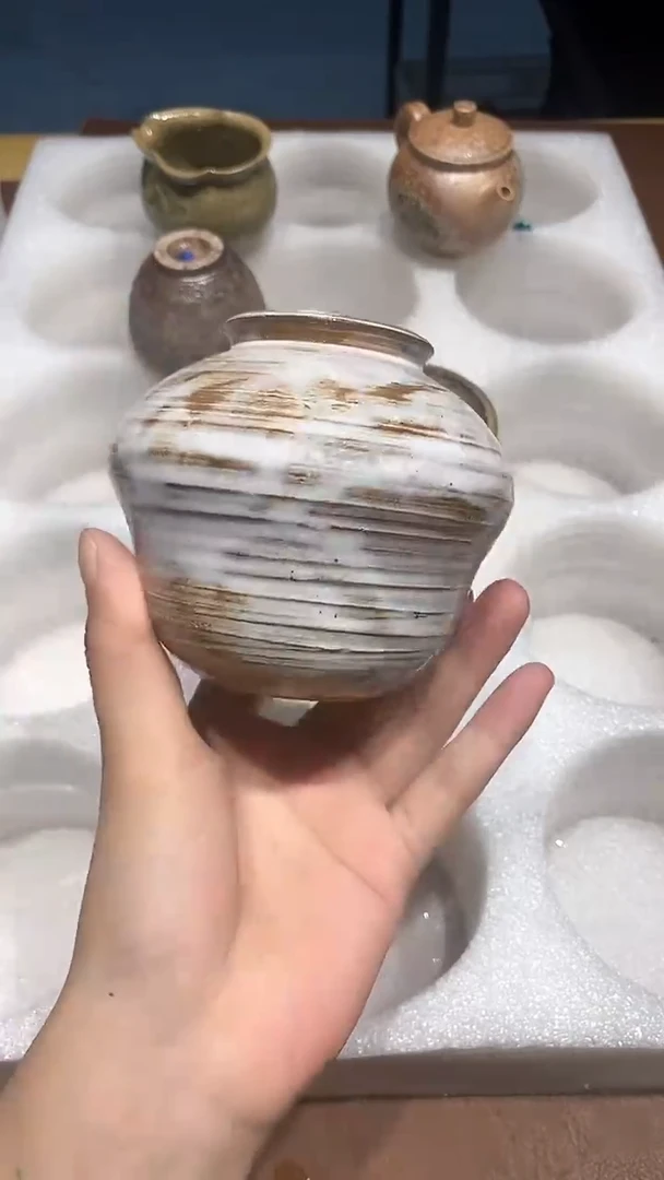奢瓷/瑞寅柴烧茶器(花瓶)902