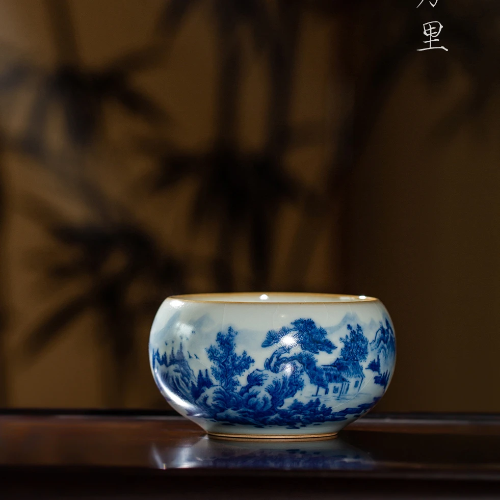 【问鼎】问鼎留青/天青/禅定杯（山河万里）