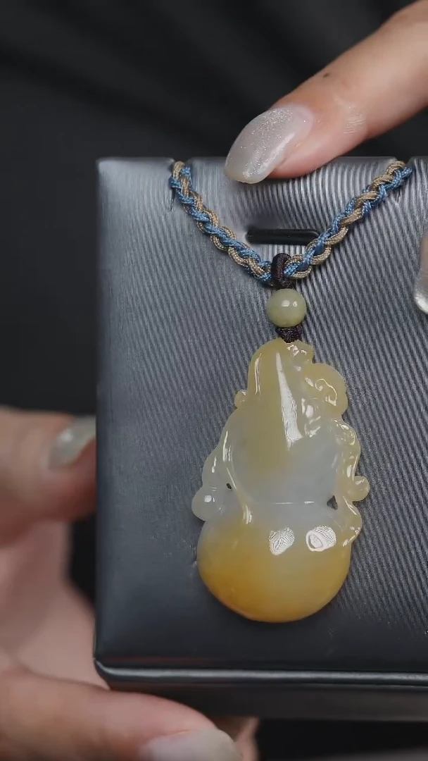 颈饰未镶嵌翡翠缅甸天然翡翠