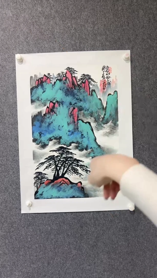 【闪购商品】绘画JGH-2.7平尺-国画作品--