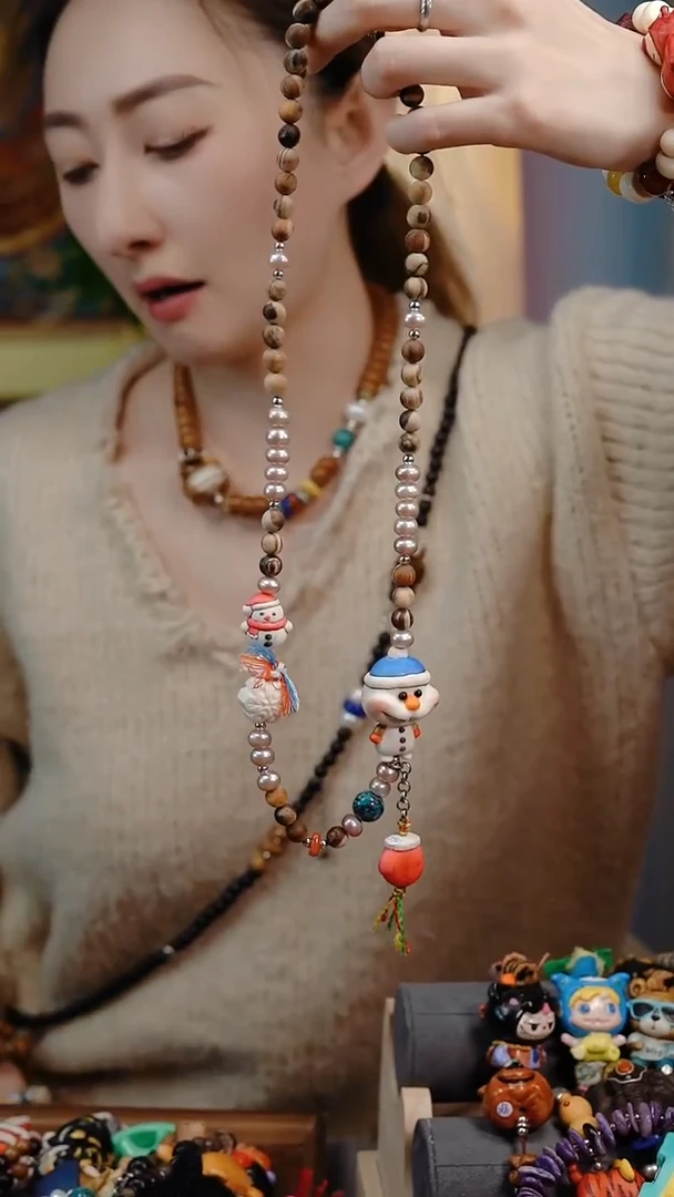 鹿骨手串/手链一***?珠珠