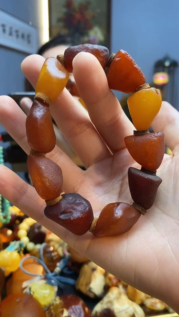 手串琥珀未镶嵌手串
