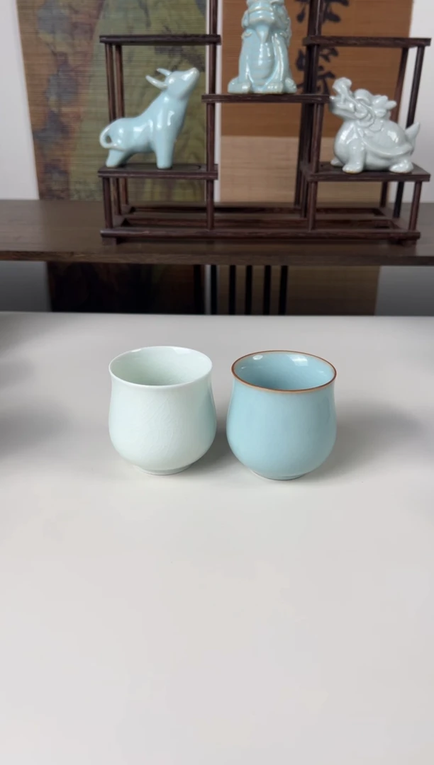 【闪购商品】杯珑匠美人杯天青+玉青