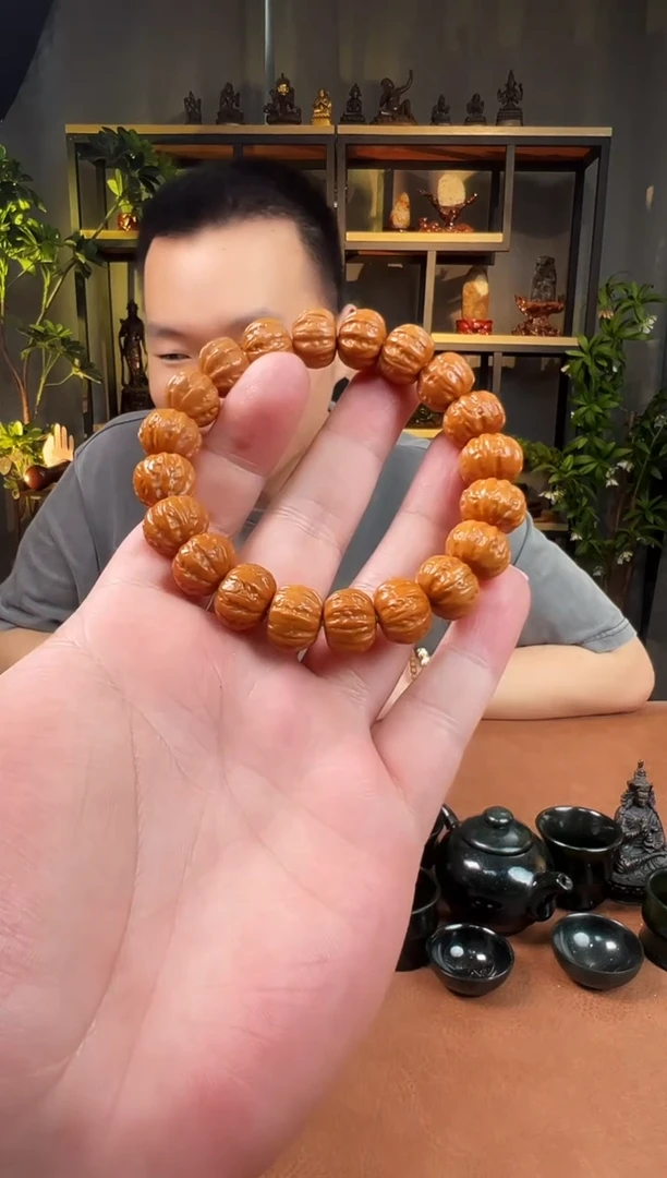 手串猴头核桃南瓜型串