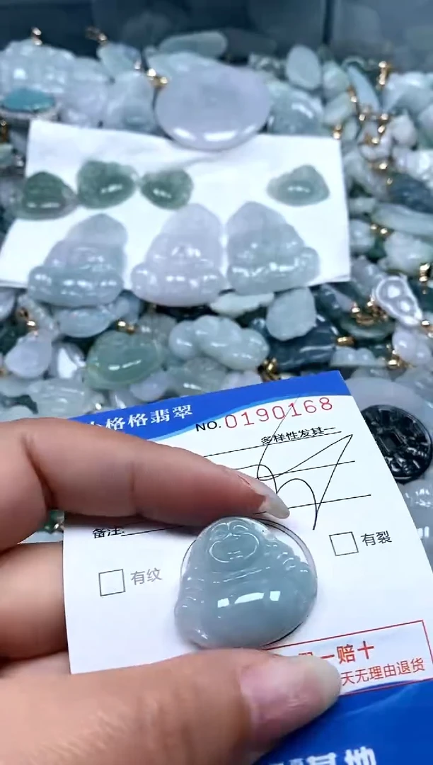 【闪购商品】翡翠颈饰未镶嵌闪购商品0190168