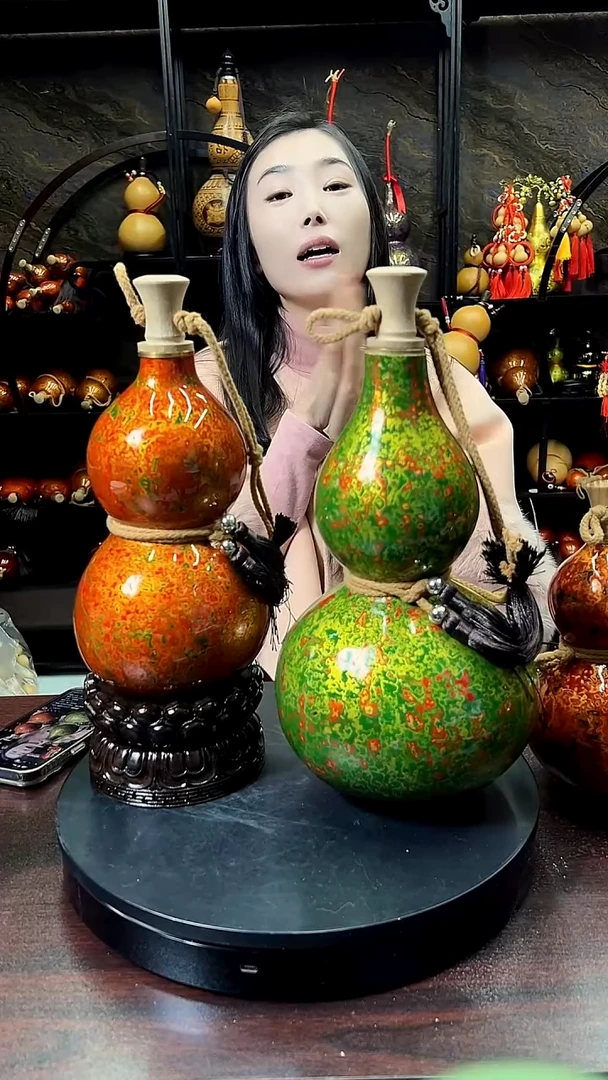 一*易天然大漆酒葫芦直播间