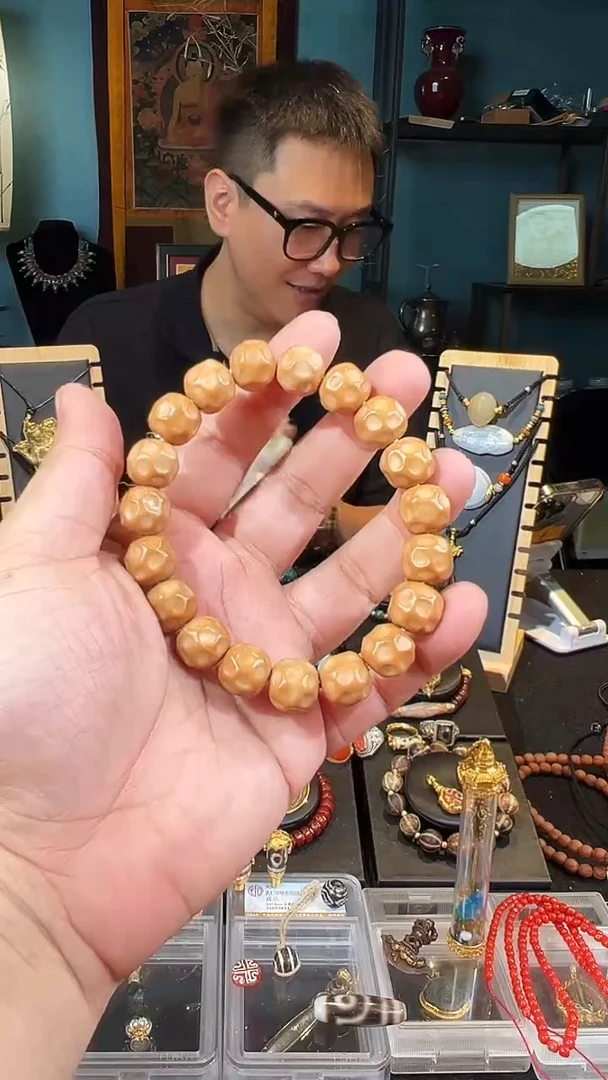 猴头核桃手串单圈单圈