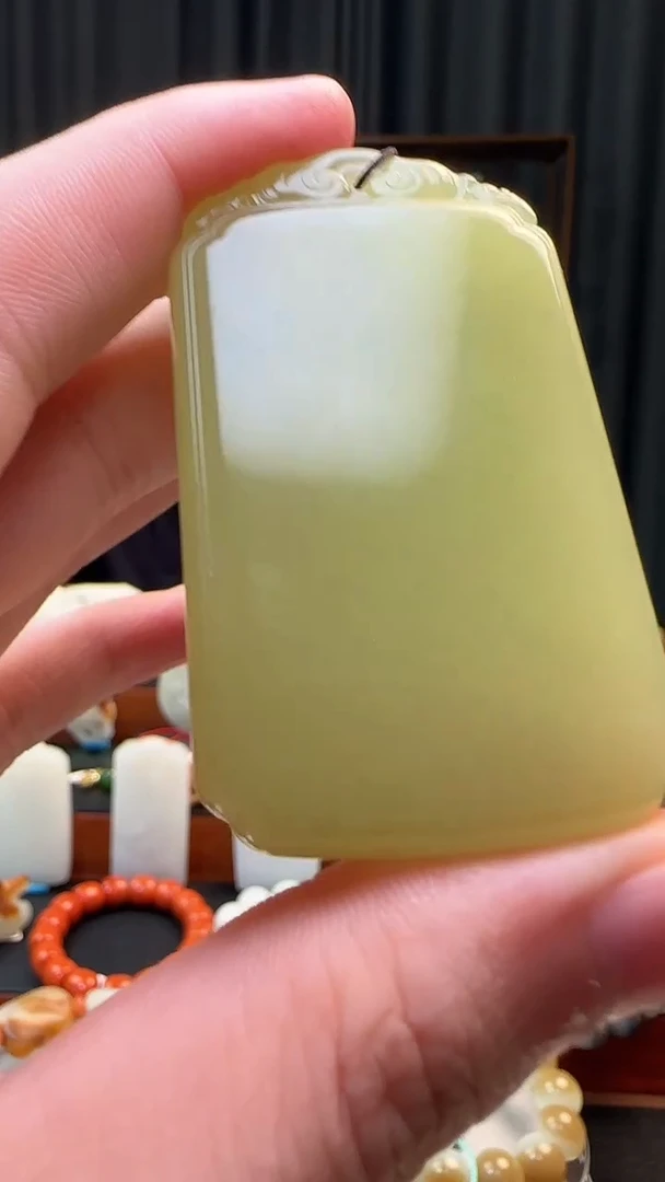 吊坠(不含链)未镶嵌和田玉挂件