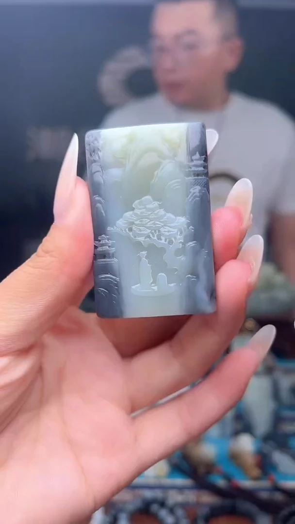 未镶嵌和田玉挂件1