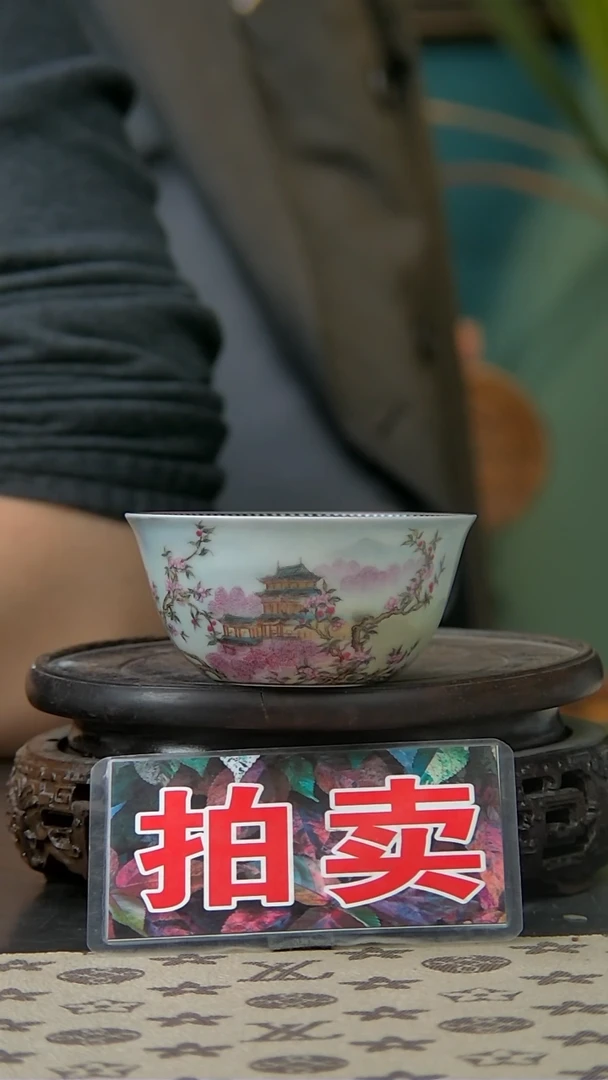 【闪购商品】粉彩楼阁桃花阁楼