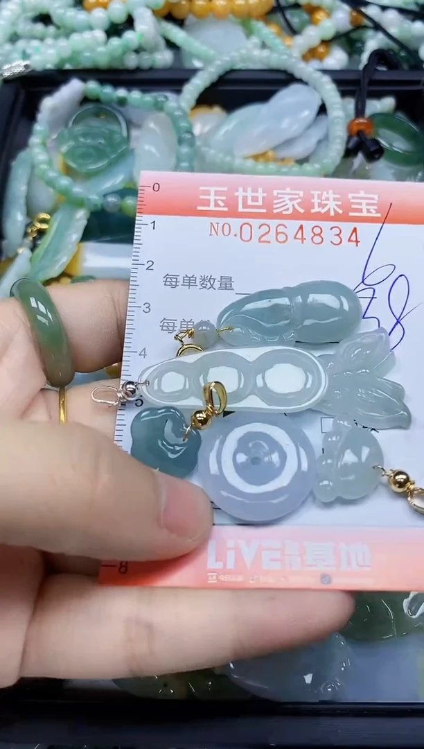 翡翠未镶嵌颈饰闪购0264834