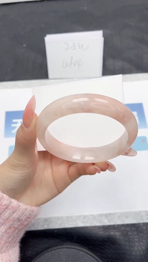 【闪购商品】石英质玉手镯未镶嵌L244-62