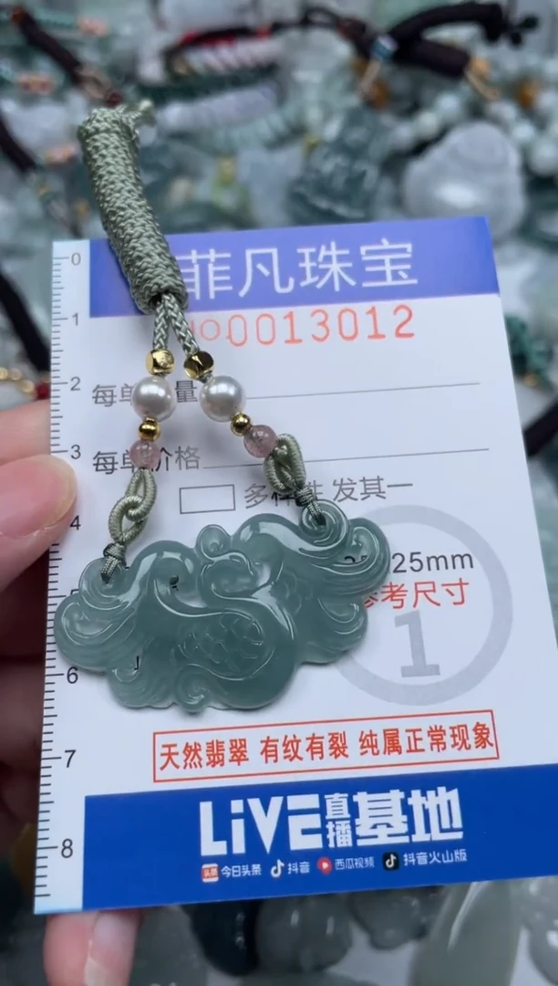 颈饰未镶嵌翡翠13012
