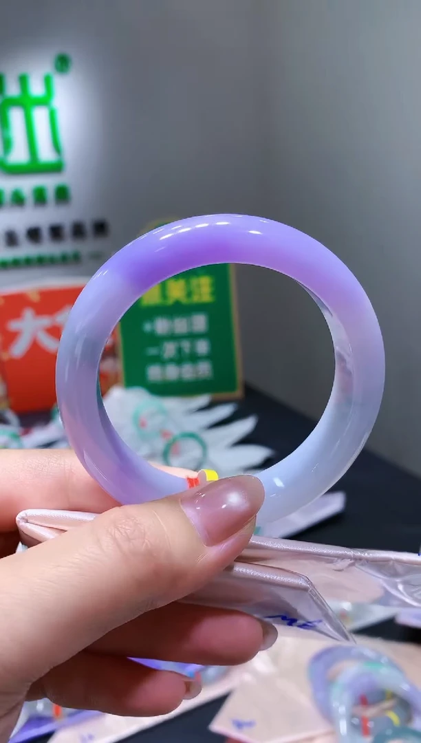 未镶嵌手镯翡翠k336天然A货缅甸翡翠57.4