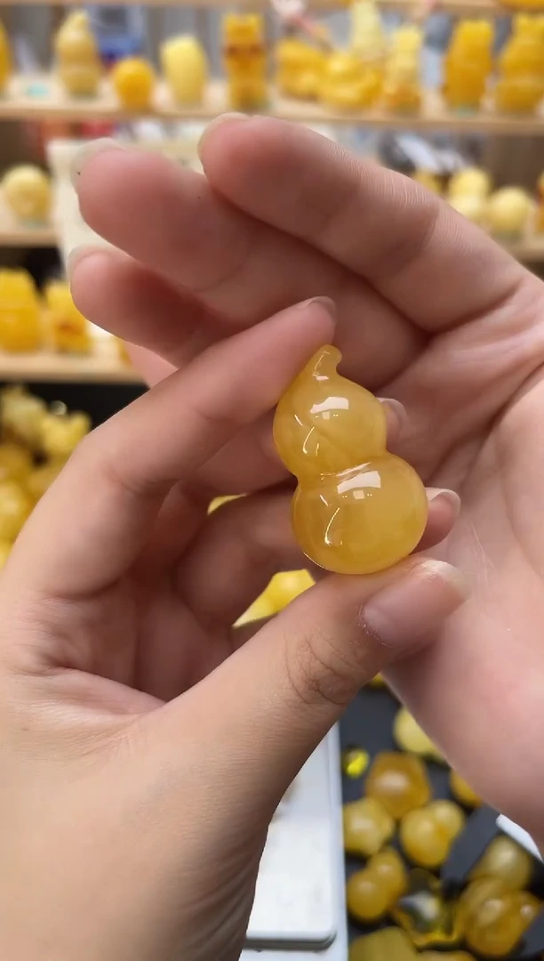 琥珀未镶嵌珠宝奇石016琥珀蜜蜡微瑕