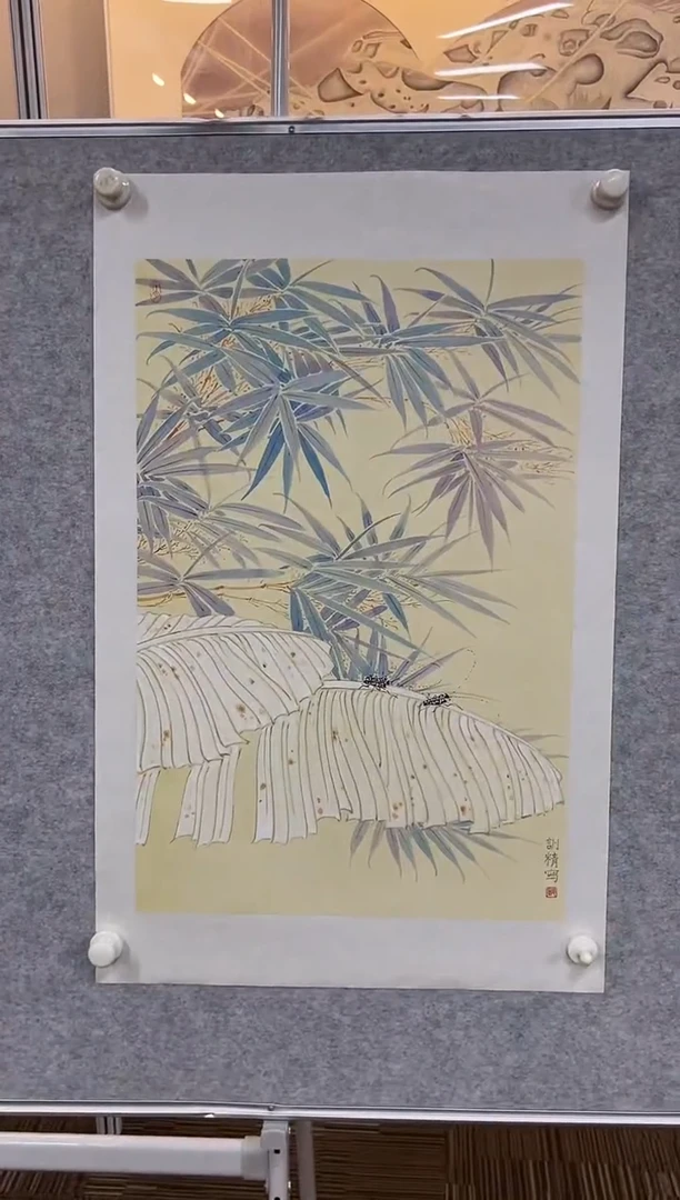 国画邹训精-2.5平尺-国画作品