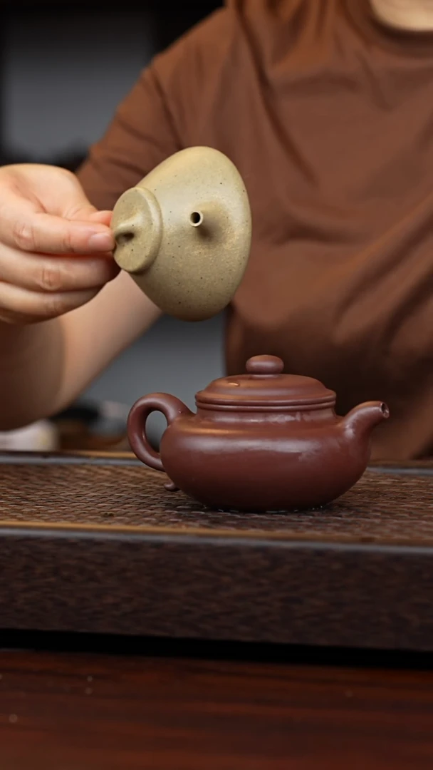 茶壶紫砂丹壶溢香紫砂壶220毫升