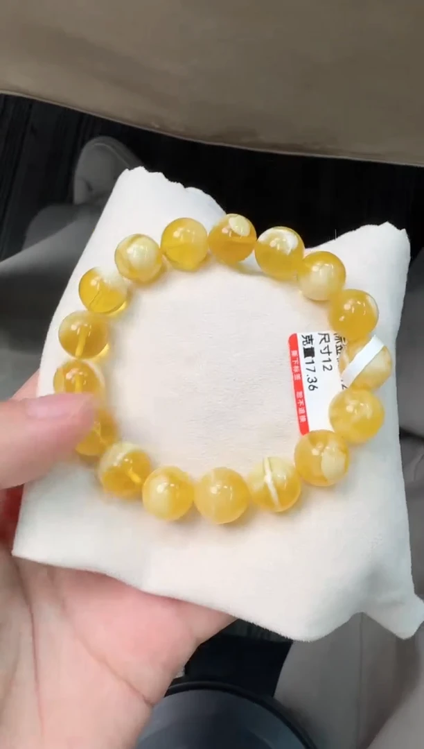 未镶嵌琥珀手串蜜蜡手串