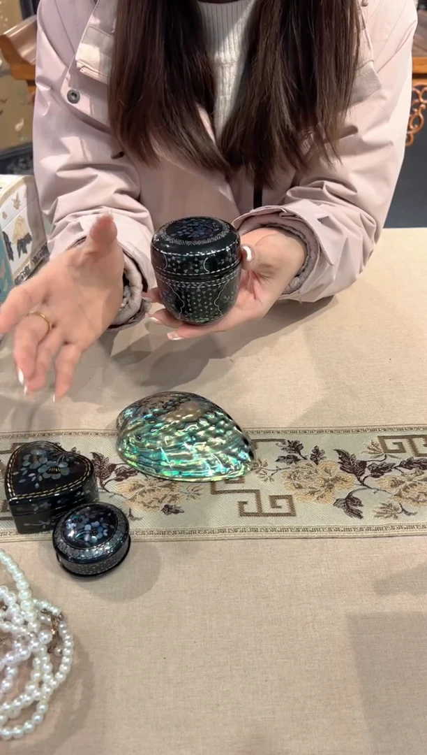 【闪购商品】微瑕老货·弘贝雅螺钿漆器文化馆