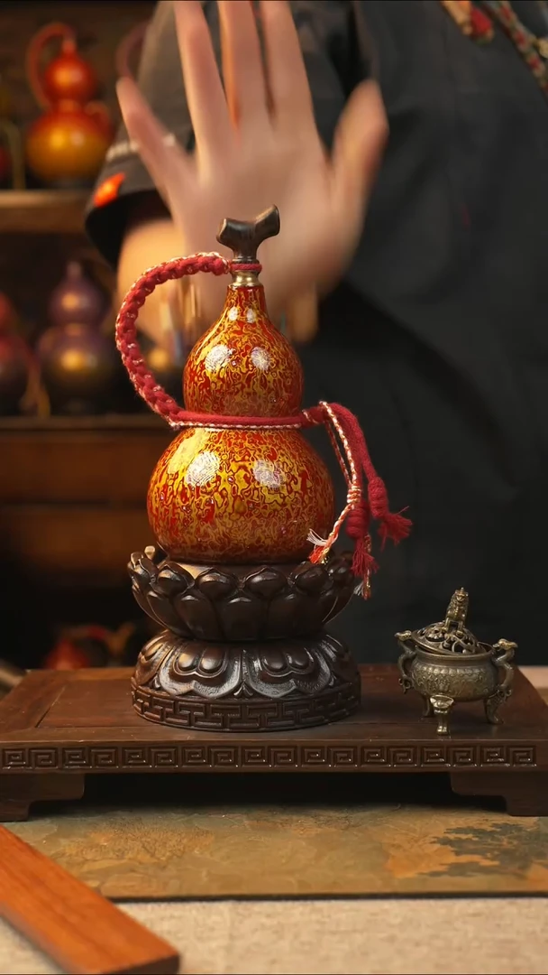 267大漆一物一拍记葫堂出品【不带手串】
