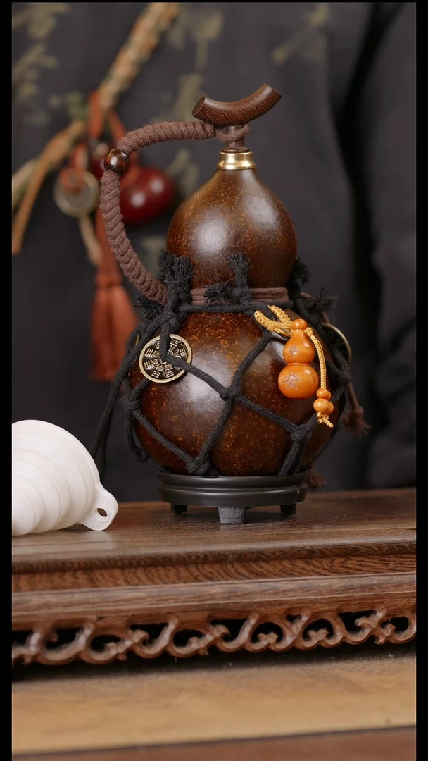 65号精品天然大漆酒葫芦一物一拍~