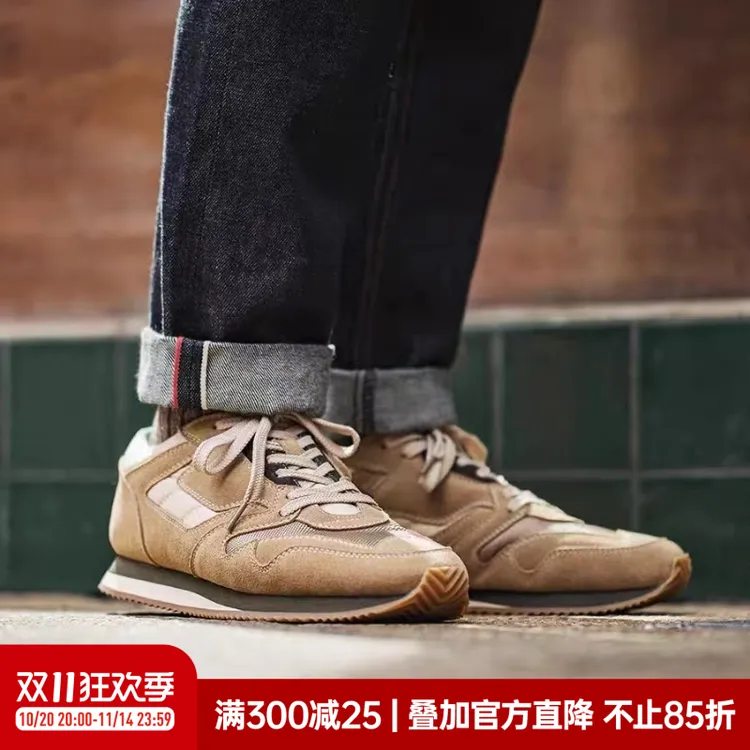 马登复古英训鞋春新款情侣鞋百搭低帮运动休闲鞋小众阿甘鞋男款