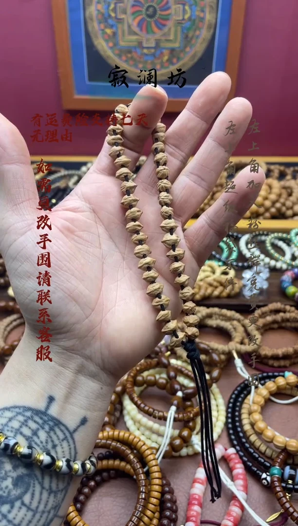 手串柏香籽/百香籽百香籽黑龙骨手持