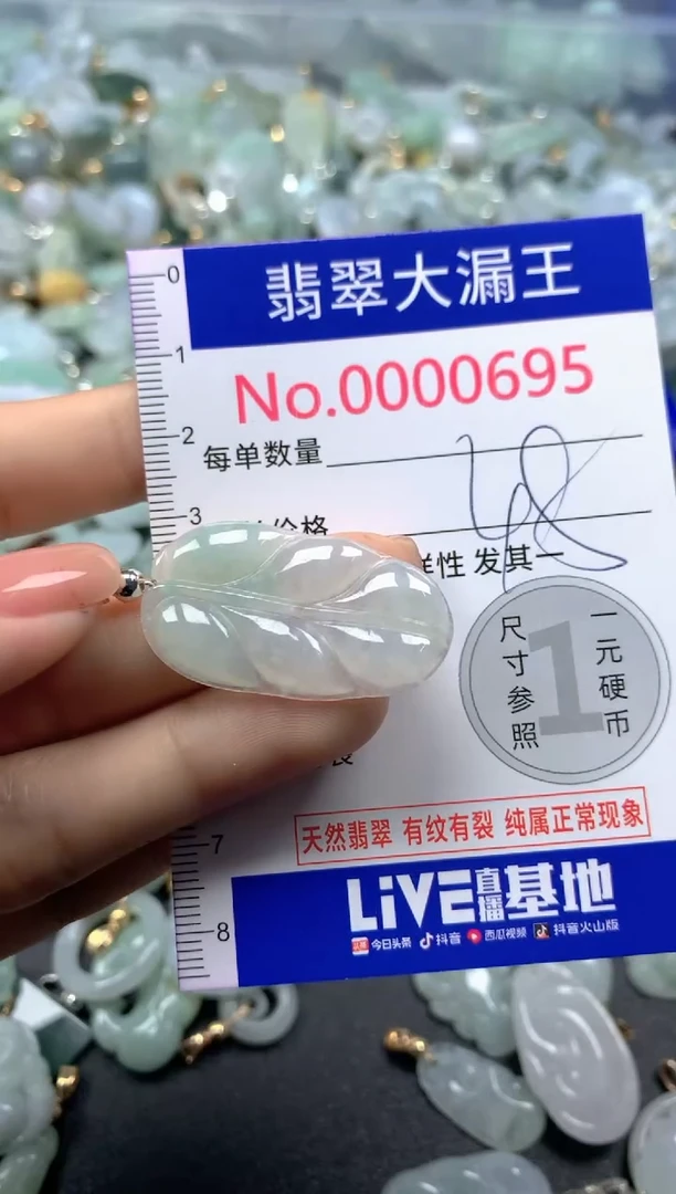 颈饰未镶嵌翡翠695