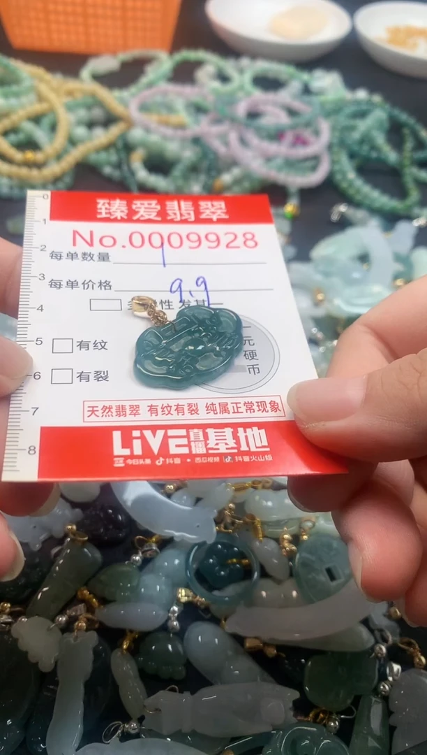 颈饰未镶嵌翡翠9928