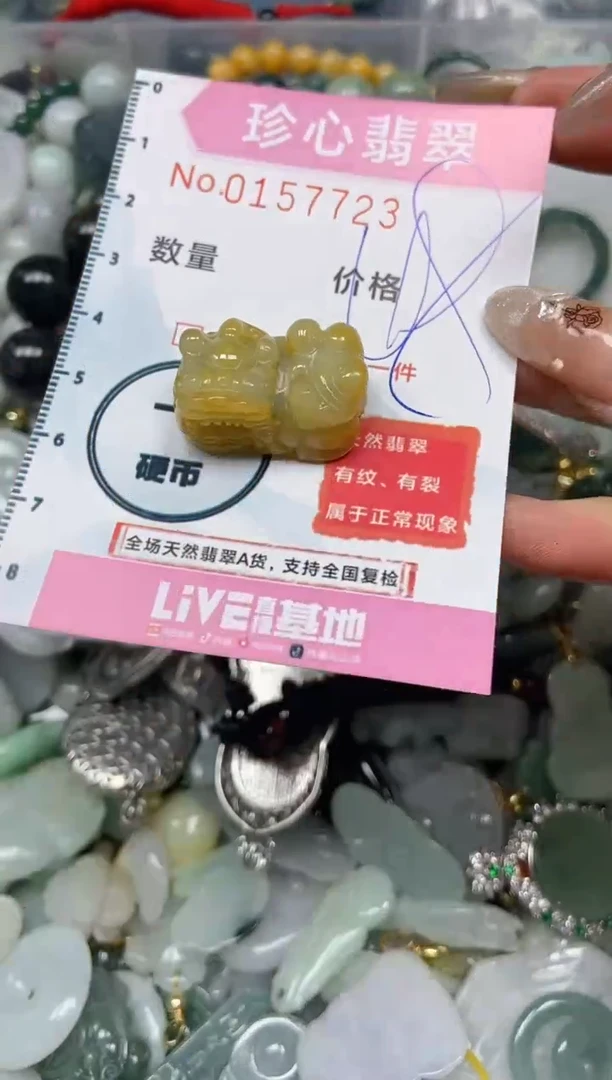 【闪购商品】翡翠颈饰未镶嵌闪购0157723