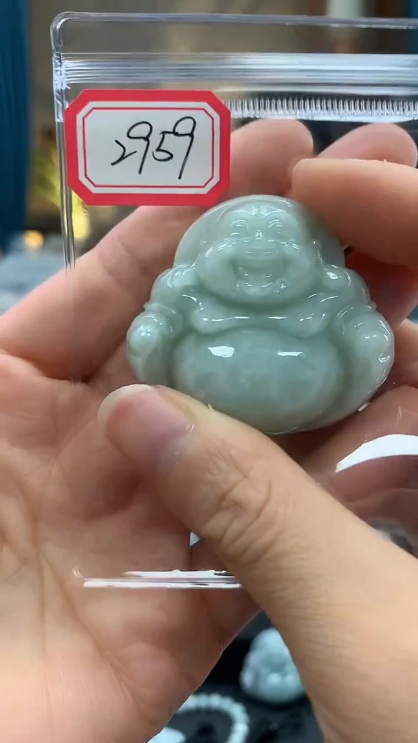 颈饰未镶嵌翡翠佛公2959