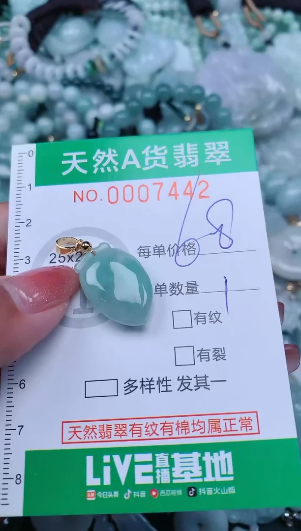 【闪购商品】翡翠颈饰未镶嵌.0007442