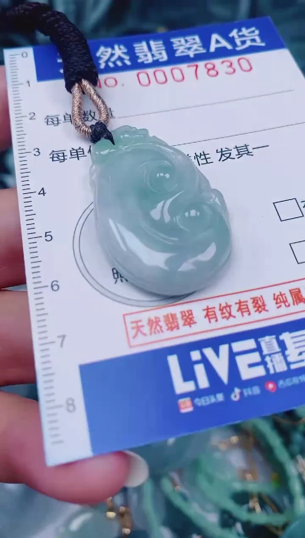 颈饰未镶嵌翡翠00007830