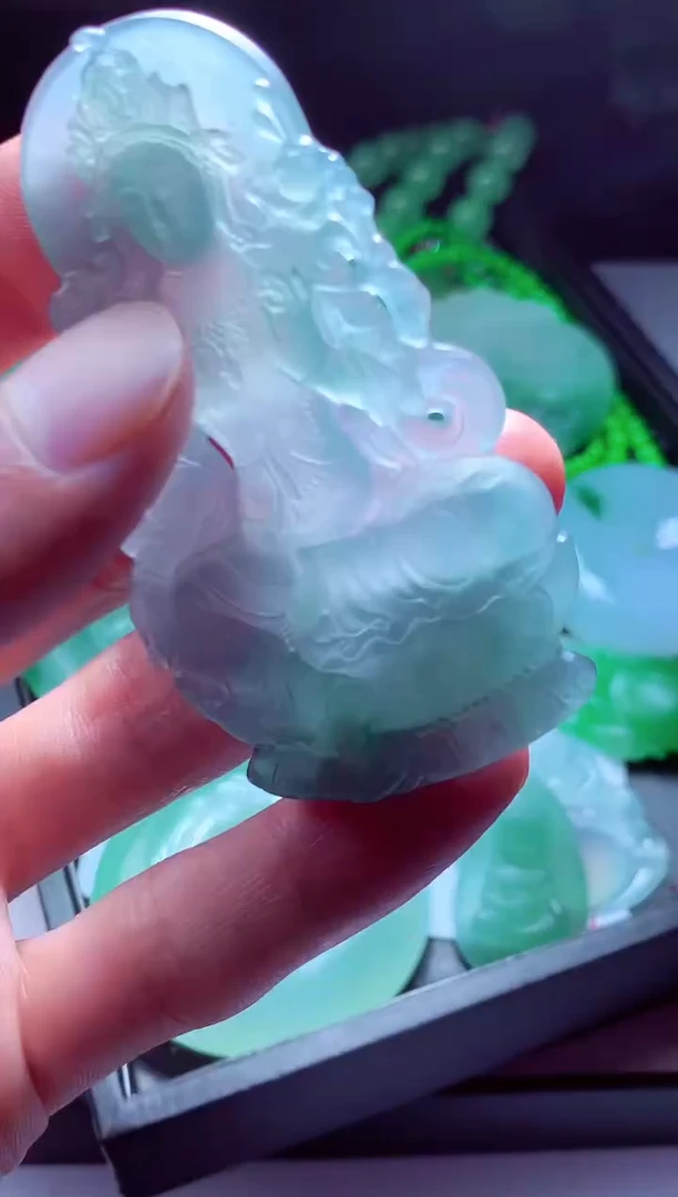 未镶嵌定制翡翠程*#翡翠毛货定制