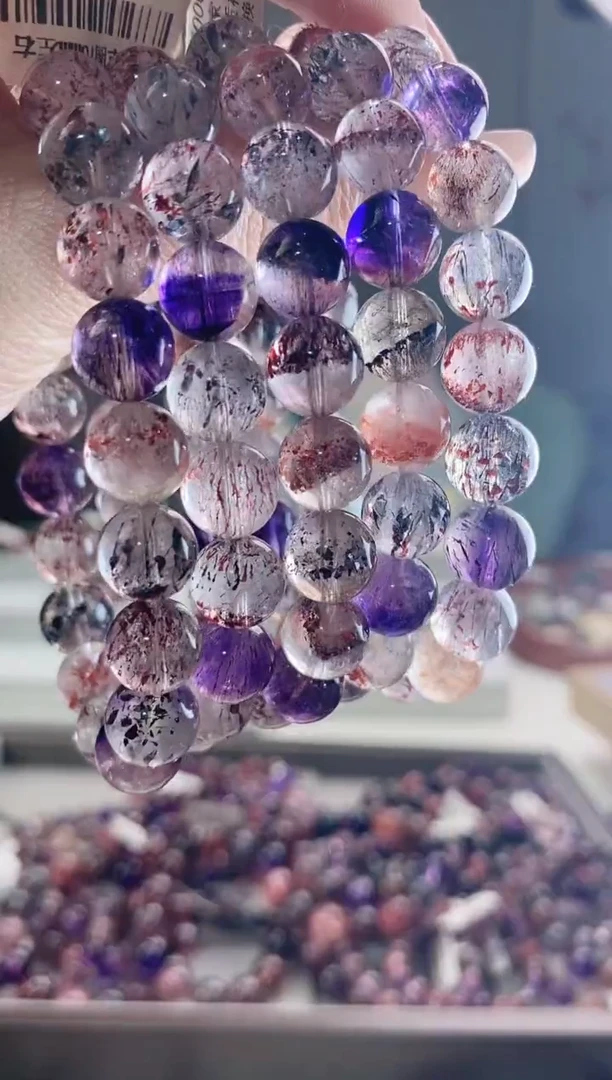 【闪购商品】水晶超七单圈10*未镶嵌多人多样性发其一