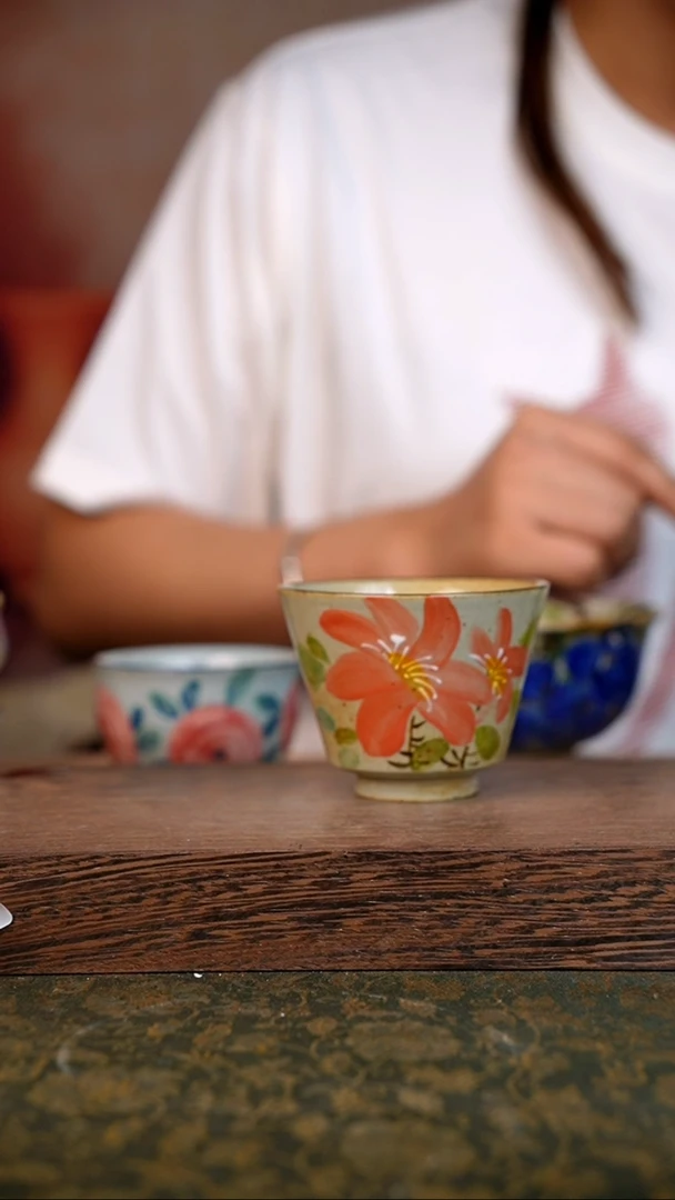 摆件莱***友泥垚手作 景德镇手工手绘器物