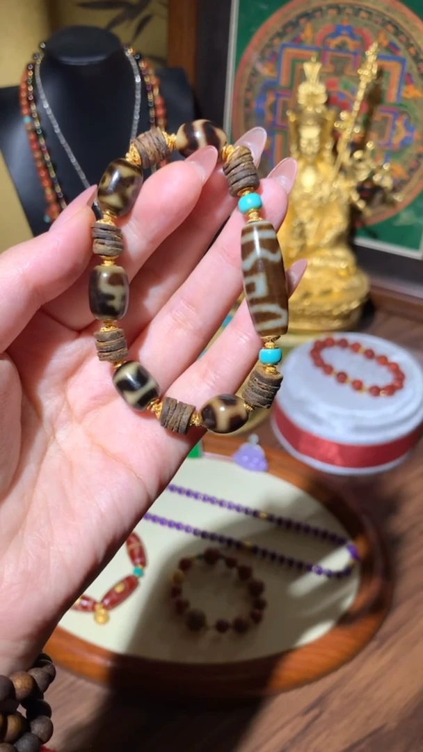 【闪购商品】玛瑙/玉髓手串未镶嵌多宝手串