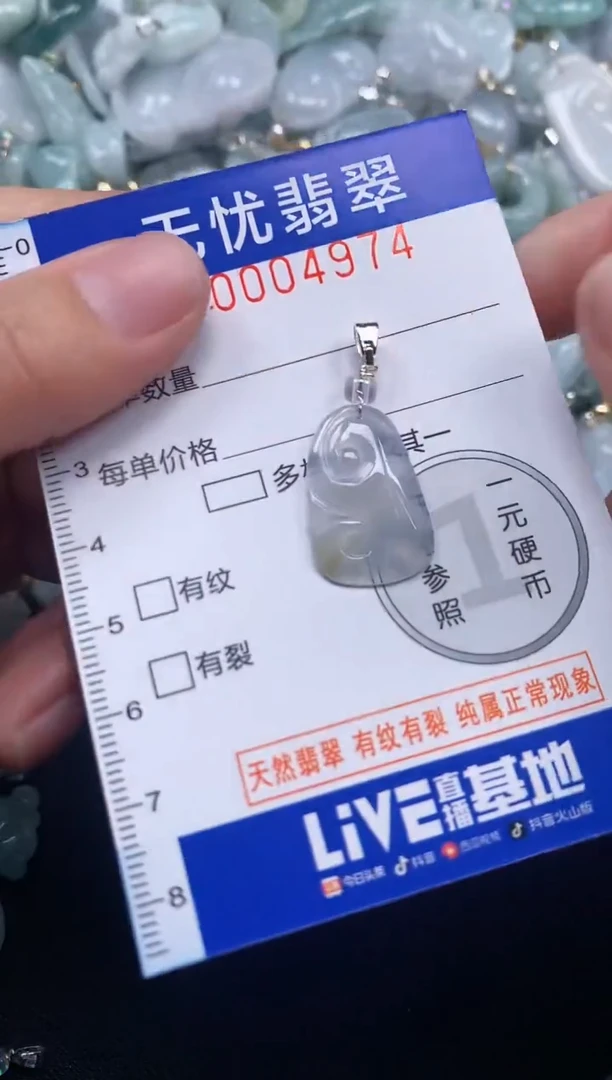 颈饰未镶嵌翡翠4974