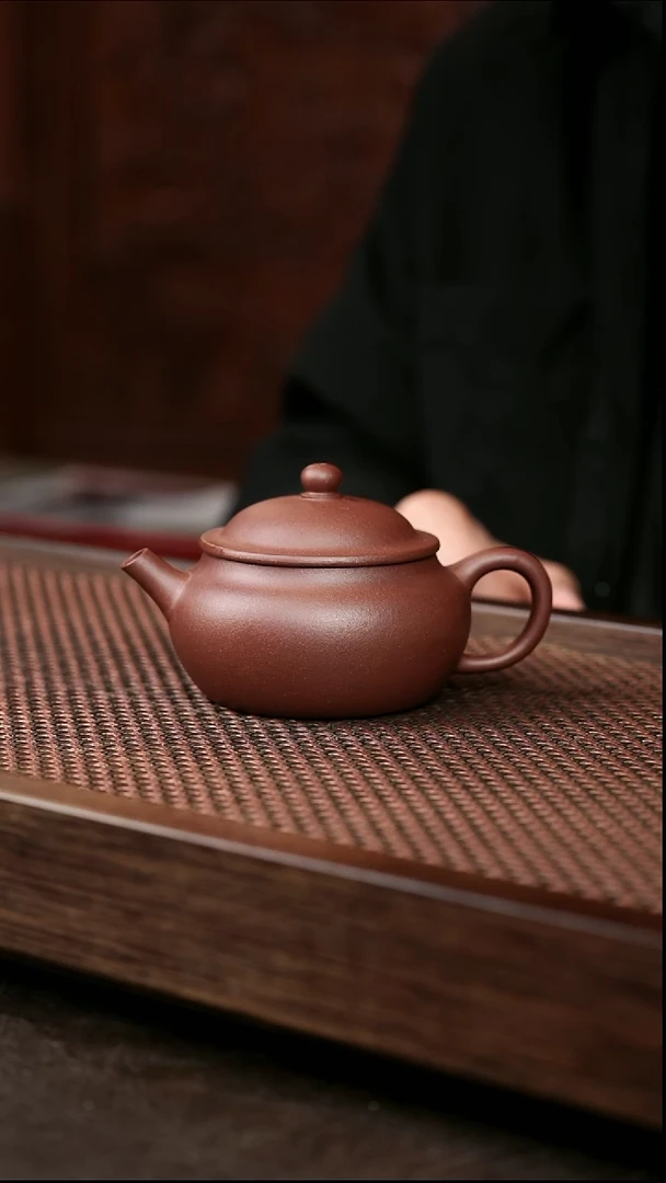 茶壶紫砂紫泥桑园