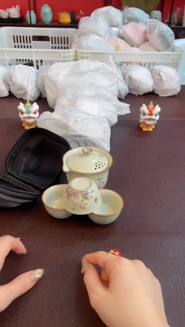 【闪购商品】瓷片【沉鱼茶器】清货底价 库存单一