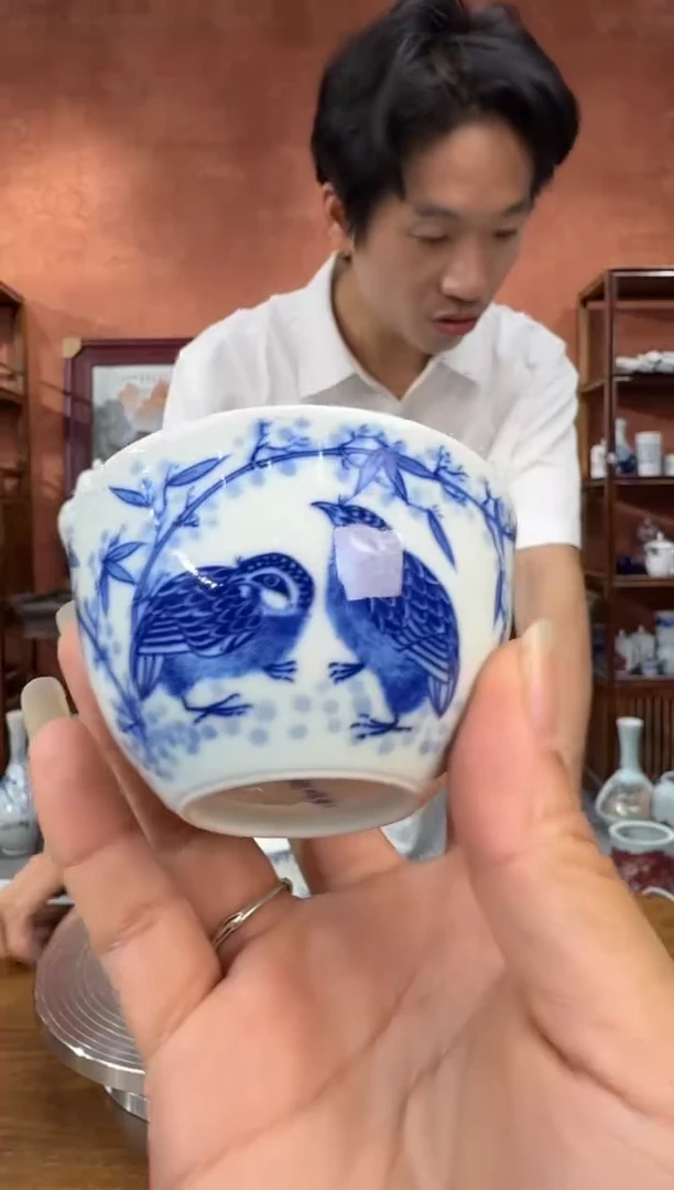 吴义松陶盟手工手绘陶瓷编码：