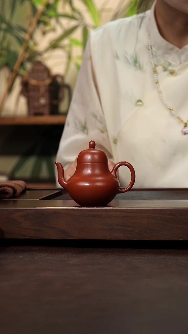 茶壶紫砂朱泥小思婷120cc左右