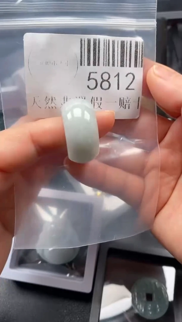 翡翠未镶嵌吊坠(不含链)5812